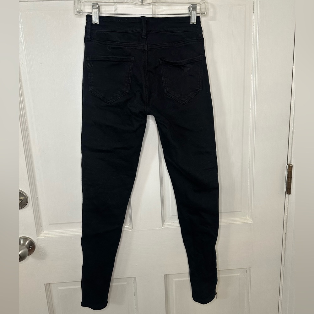 Wishlist Black Skinny Jeans with Zipper Accents - Picture 4 of 8